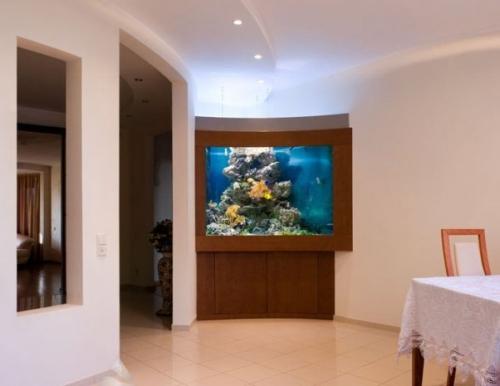 Аквариум в интерьере гостиной Аквариум в интерьере гостиной