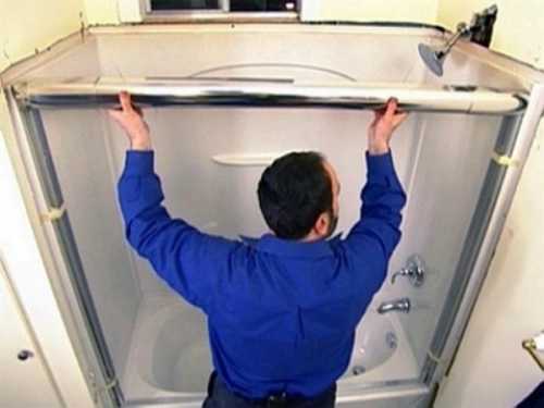 Как установить душевую кабинку Как установить душевую кабинку
