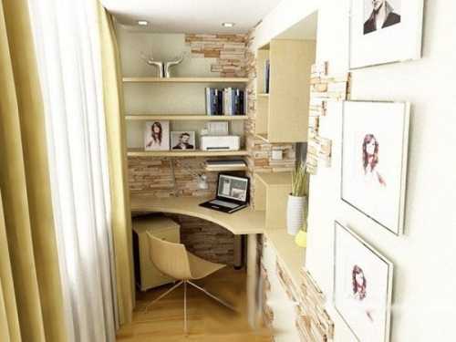 Как сделать кабинет на балконе Как сделать кабинет на балконе