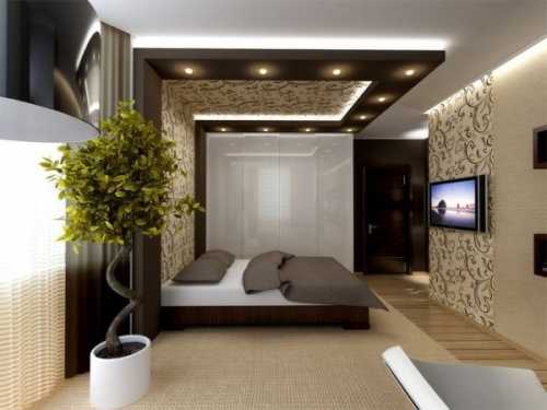 Потолок в спальне: варианты отделки Потолок в спальне: варианты отделки