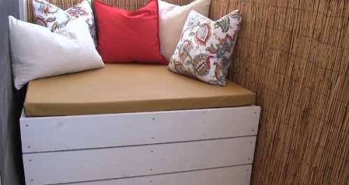 Как сделать пуф из старого ящика Как сделать пуф из старого ящика