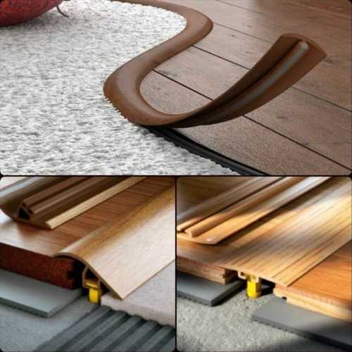 Как соединить плитку и линолеум Как соединить плитку и линолеум