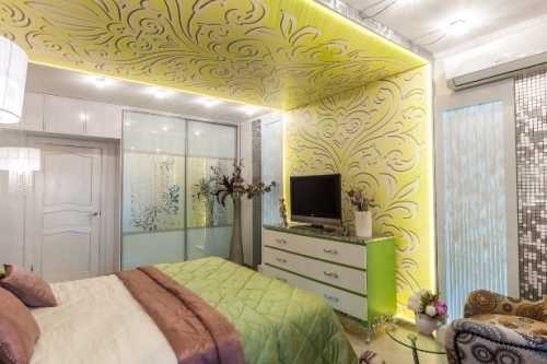 Потолок в спальне: варианты отделки Потолок в спальне: варианты отделки