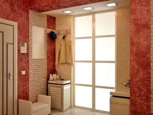 Отделка стен прихожей Отделка стен прихожей