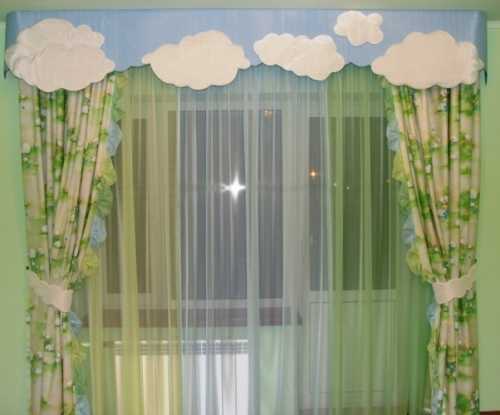 Облака в детской комнате Облака в детской комнате