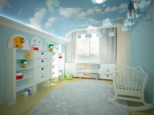 Облака в детской комнате Облака в детской комнате