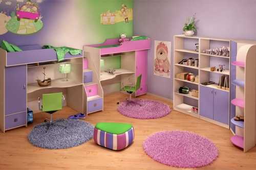 Как обустроить детскую комнату для двоих детей Как обустроить детскую комнату для двоих детей