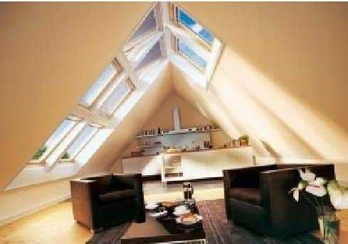 Конструкция мансардной крыши