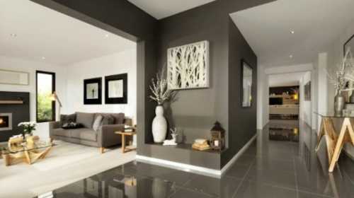 Интерьер комнаты в стиле контемпорари Интерьер комнаты в стиле контемпорари