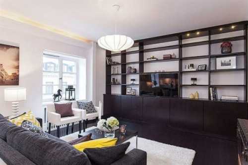 Интерьер комнаты в стиле контемпорари Интерьер комнаты в стиле контемпорари