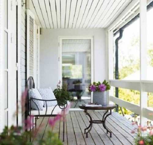 Балкон в стиле Прованс: правила оформления Балкон в стиле Прованс: правила оформления