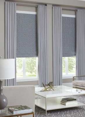 Оформление окна в гостиной в современном стиле Оформление окна в гостиной в современном стиле