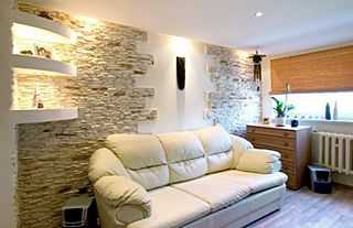 Советы по отделке стен камнем Советы по отделке стен камнем