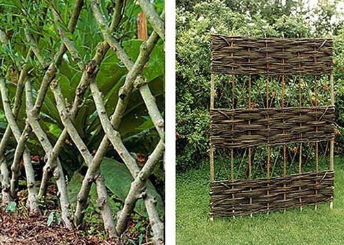 Как сделать плетенный забор своими руками Как сделать плетенный забор своими руками
